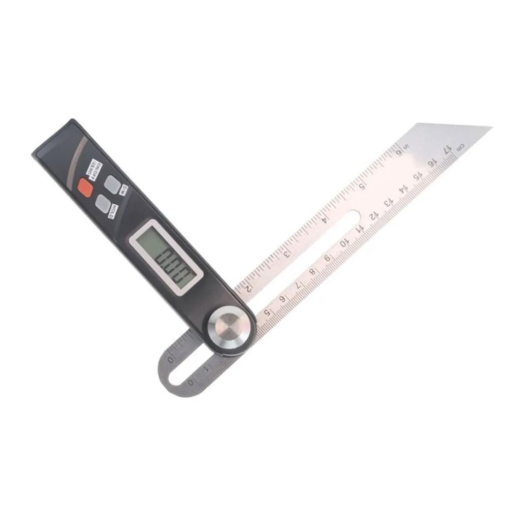 PETIYOUZA T Bevel Digital Protractor Gauge Stainless Steel Measuring Tool Electronic Level High Precision 360 Degree Angle Finder Woodworking