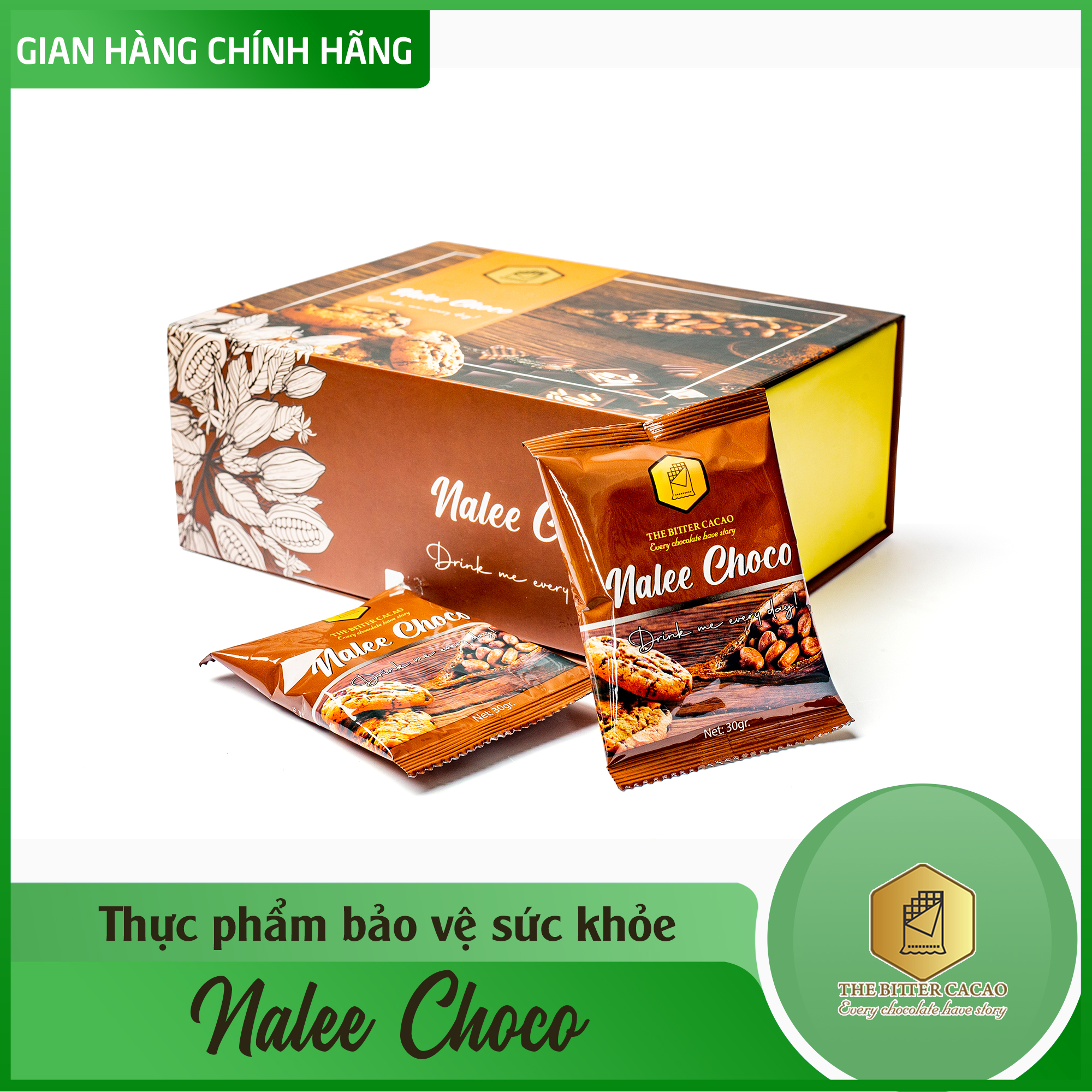 Bột cacao tăng cân nalee choco - hãng phân phối chính hãng - ảnh sản phẩm 3