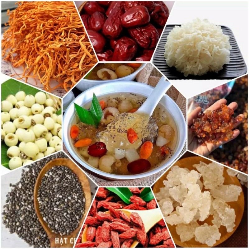 ( Sẵn kho) CHÈ DƯỠNG NHAN 12 VỊ(400G)