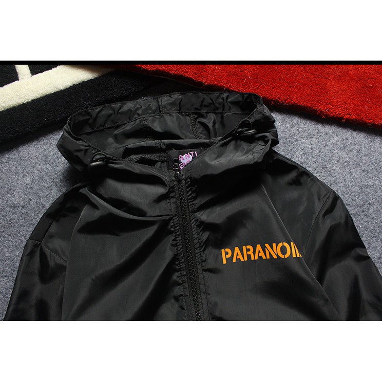 Anti social social hot sale club paranoid windbreaker