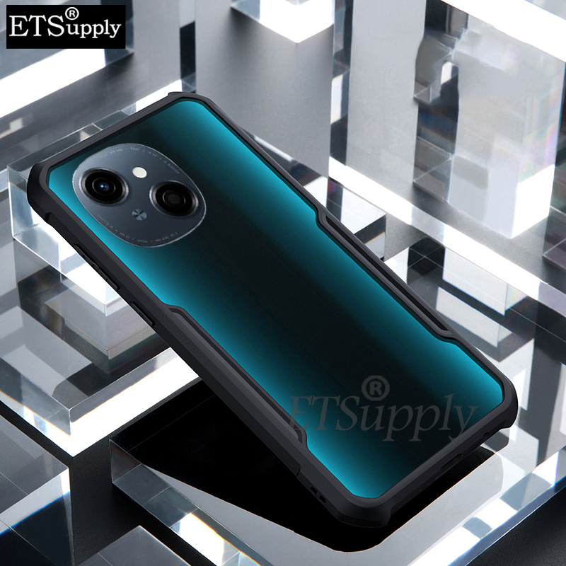 Phone%20case%20Tecno%20Spark%20Go%201%20Transparent%20Clear%20Air%20Protector%20Soft%20Frame%20Hard%20Shockproof%20Armor%20Back%20cover%20Tecno%20Spark%20GO%201%20case%20-%20Image%203