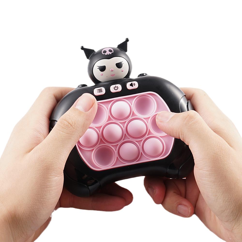 Quick Push Game Pop It Electronic Game Console Reaction Training Educational Toys Kids Whack-A-Mole Machine