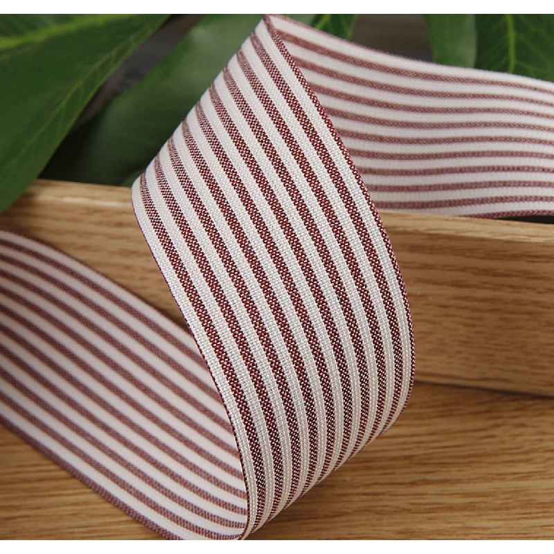 2 mét Ruy băng sọc (bản 2.5cm)