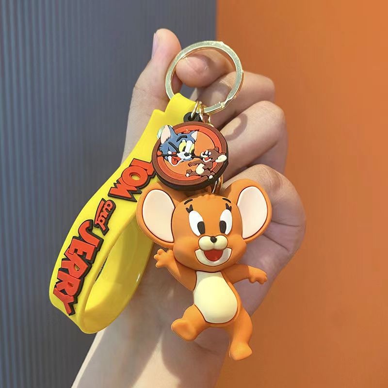 Hoạt hình móc khóa hình tom và jerry dễ thương