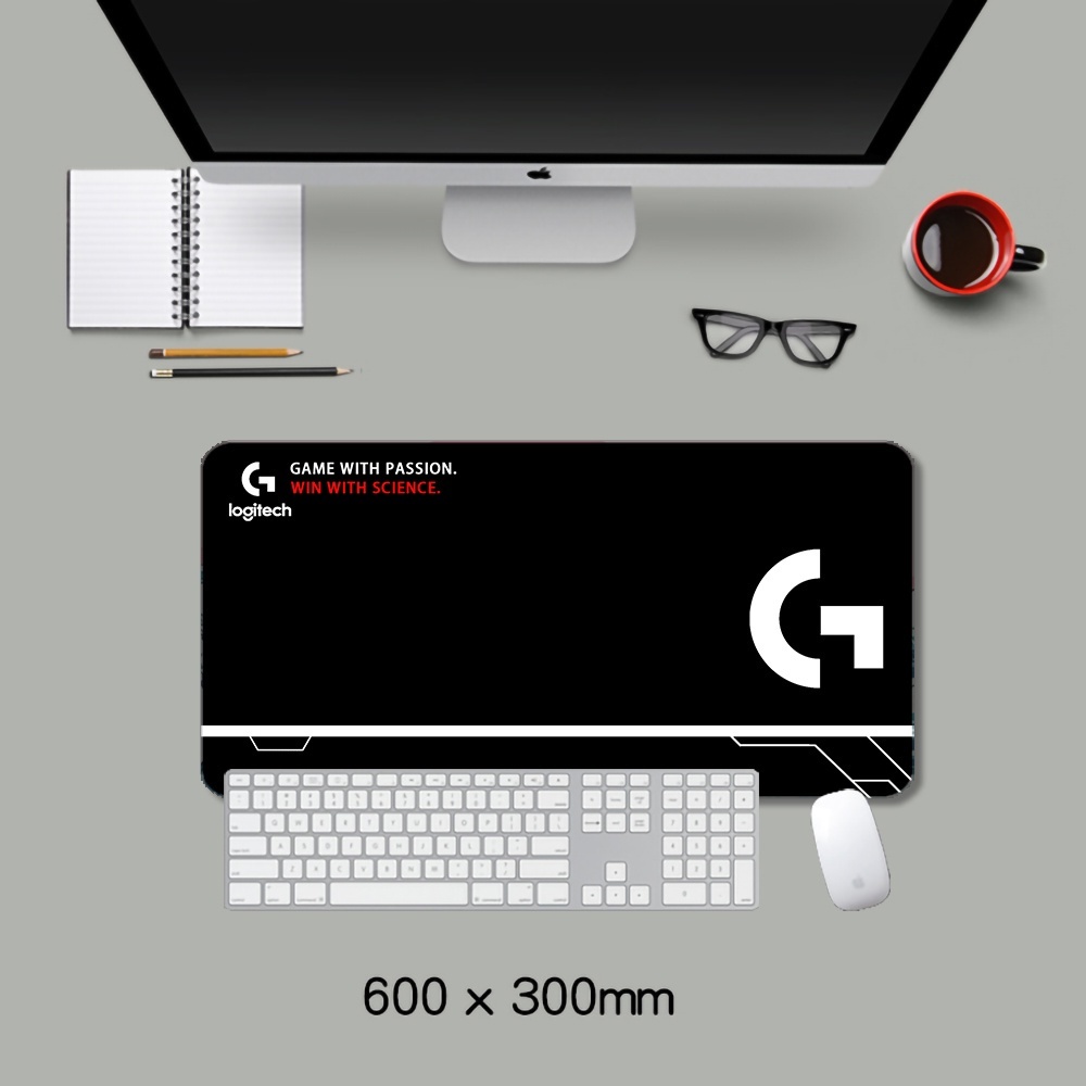 Extended Mousepad Logitech Mousepad Black and white Large