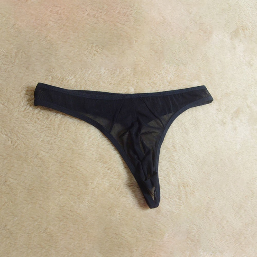 Stylish and Seductive Men's See Through G String Underwear for a Daring Look