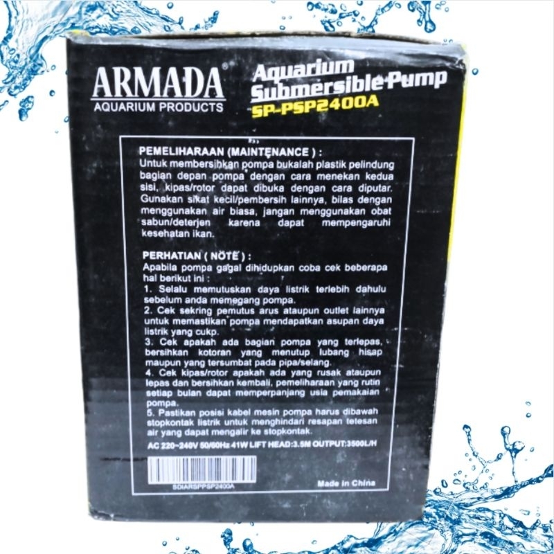 Pompa Kolam ARMADA SP PSP 2400A