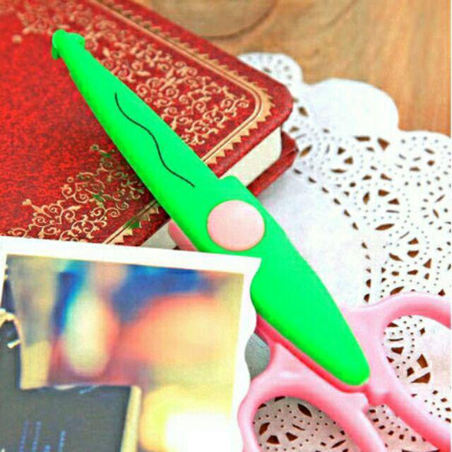 Kéo răng cưa cắt giấy, cắt viền, gợn sóng, kéo học sinh - colormate - colormate