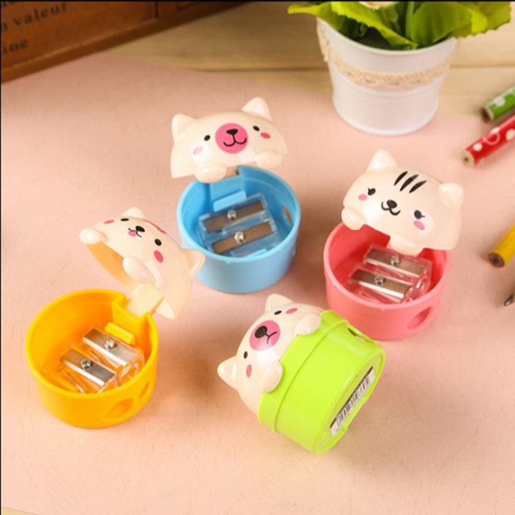 Gọt chuốt bút chì hình động vật đáng yêu