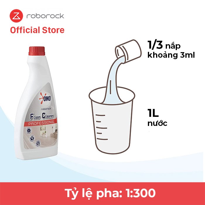 Nước lau sàn chuyên dụng Roborock