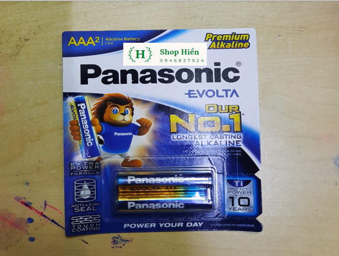 Hộ 12 vỉ Pin AAA Kiềm Evolta Panasonic LR03EG/2B vỉ 2 viên (Hàng Chính Hãng)