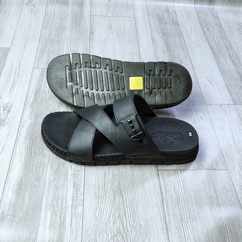 Dép Quai kẹp Nam Da Bò T202