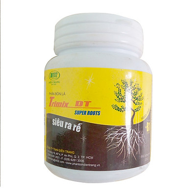 Phân bón ngâm hạt giống, giâm cành, kích thích ra rễ TRIMIX DT 120gram