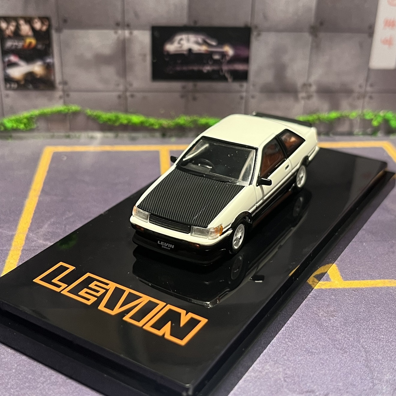 Rare Kit Aoshima 1/24 Itasha No.25 Carnival Phantasm AE86 Corolla Levin