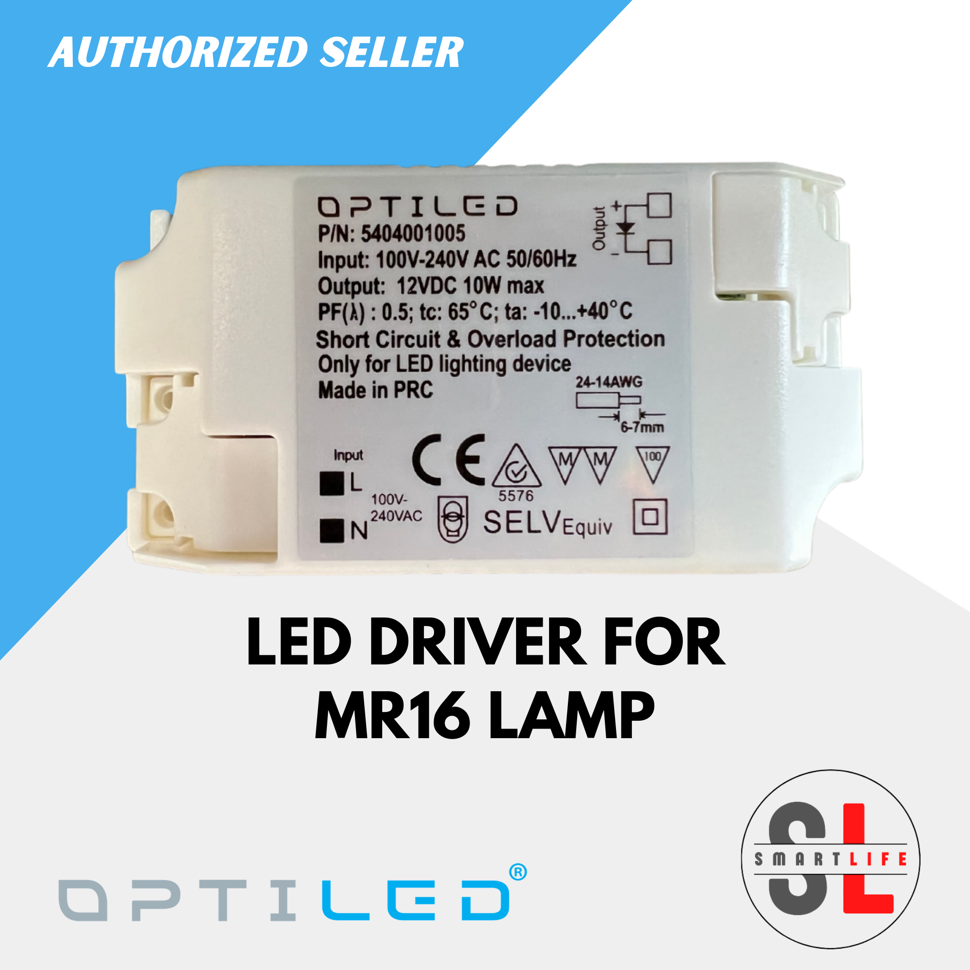 Optiled LED Driver for MR16 LED Lamp Series | 100-240V AC | Lazada PH