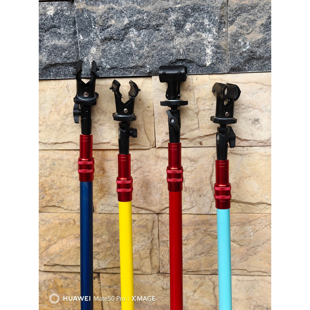 Neo gác cần chống gió MC Fishing carbon