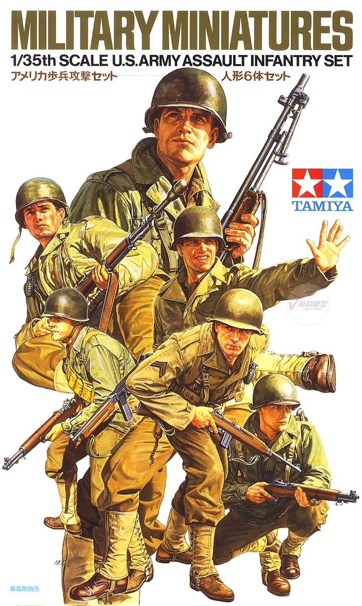 Tamiya 35192 1/35 Scale Military Model Kit WWII U.S Army Assault