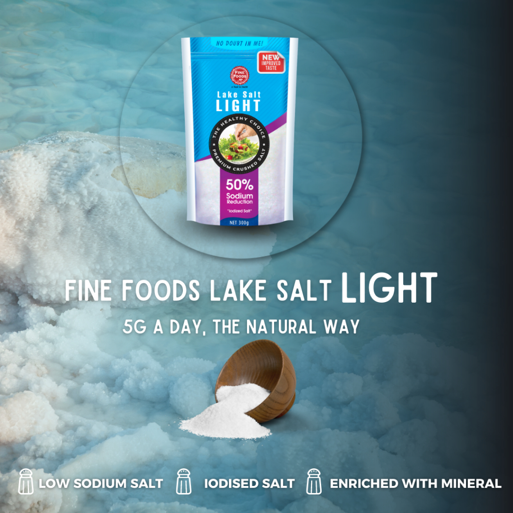 Fine Foods Lake Salt Light 300g - Alpro Pharmacy