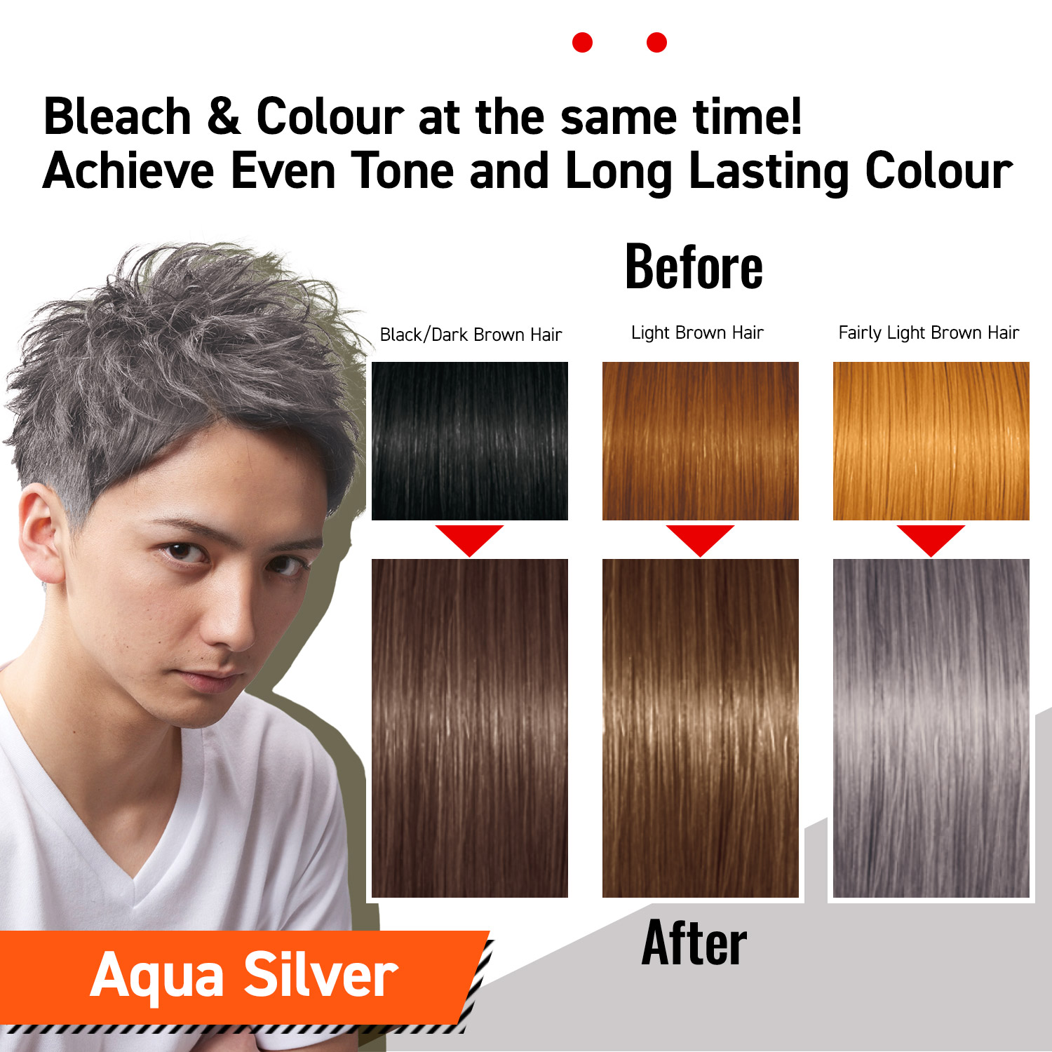 GATSBY Bleach Hair Dye (5 Shades) | Lazada Singapore