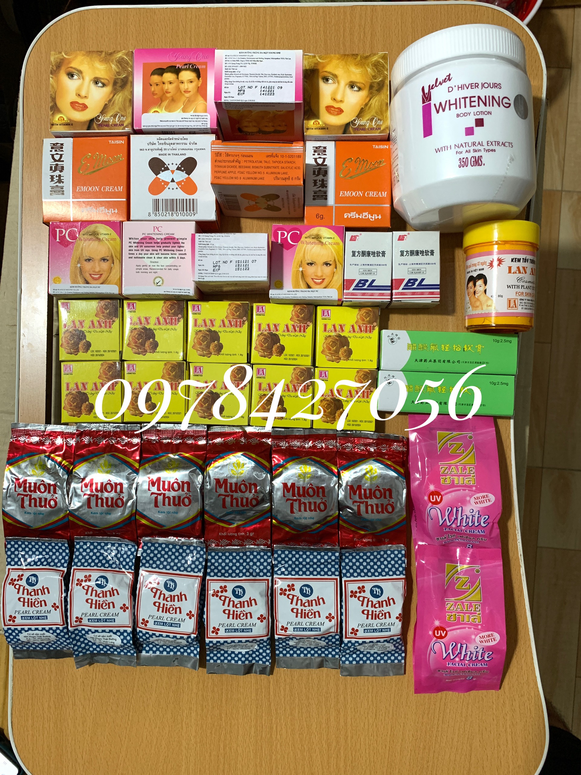 [CHÍNH HÃNG] COMBO trắng nhanh spa chuẩn THÁI Loại 1(tặng 1 hủ x6)