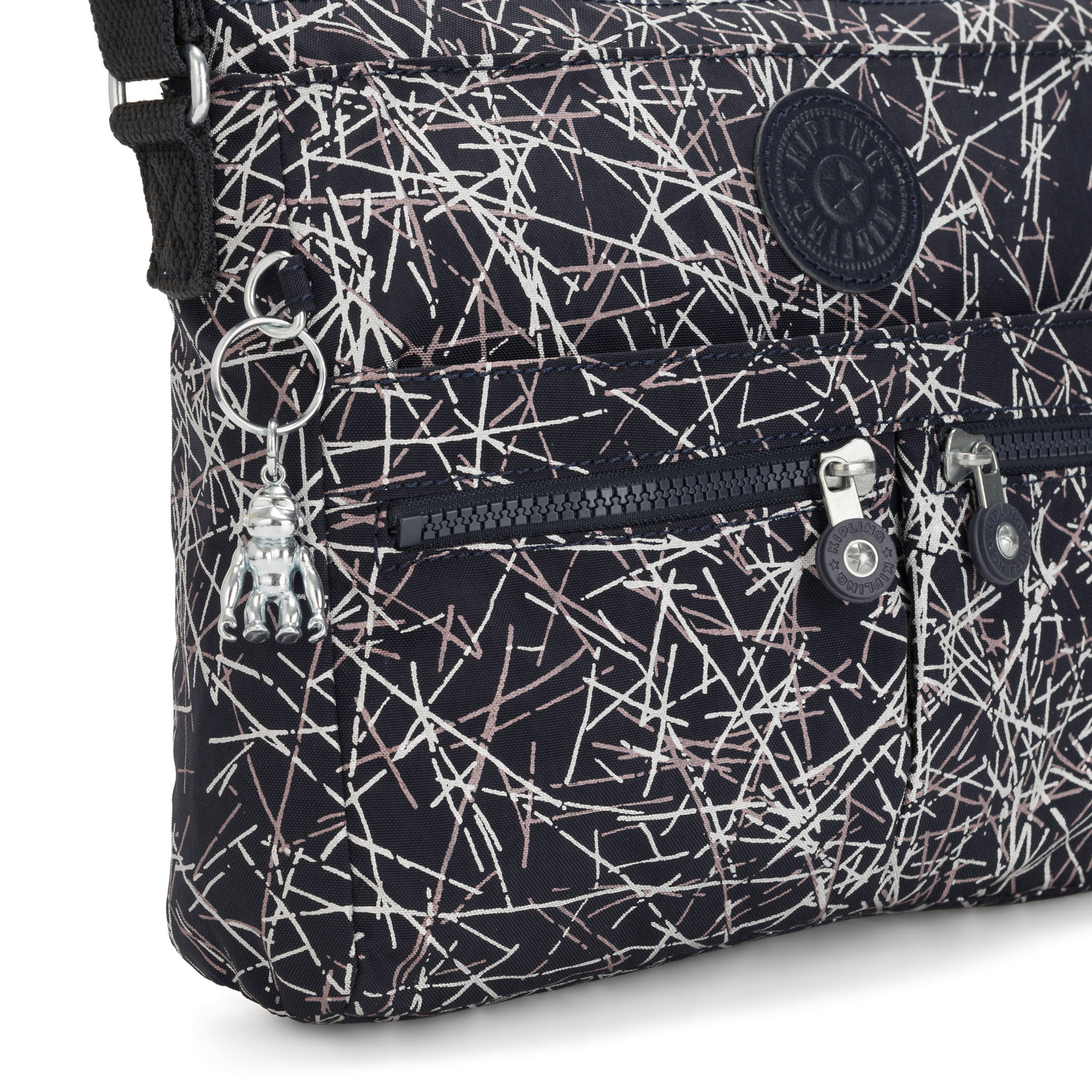 kipling angie printed crossbody