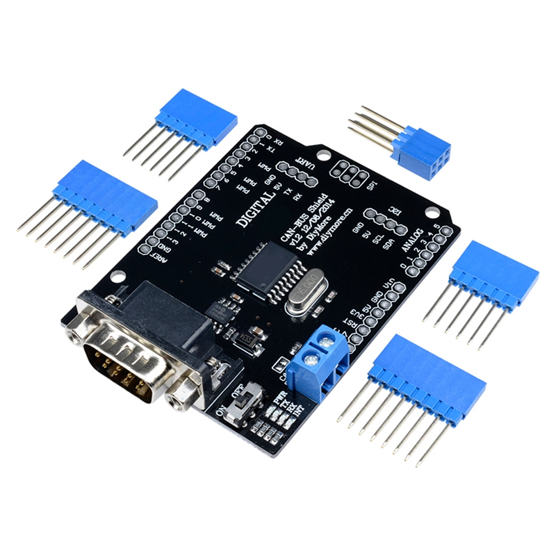 MCP2515 Development Board SPI Interface Connector Expansion Controller Module DC 5V-12V for Seeeduino