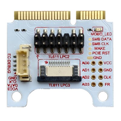 {-》 “: Tl611 Pro gỡ lỗi thẻ máy tính để bàn PCI Bo mạch chủ PCI E máy tính xách tay Card kiểm tra kiểm tra gỡ lỗi LPC