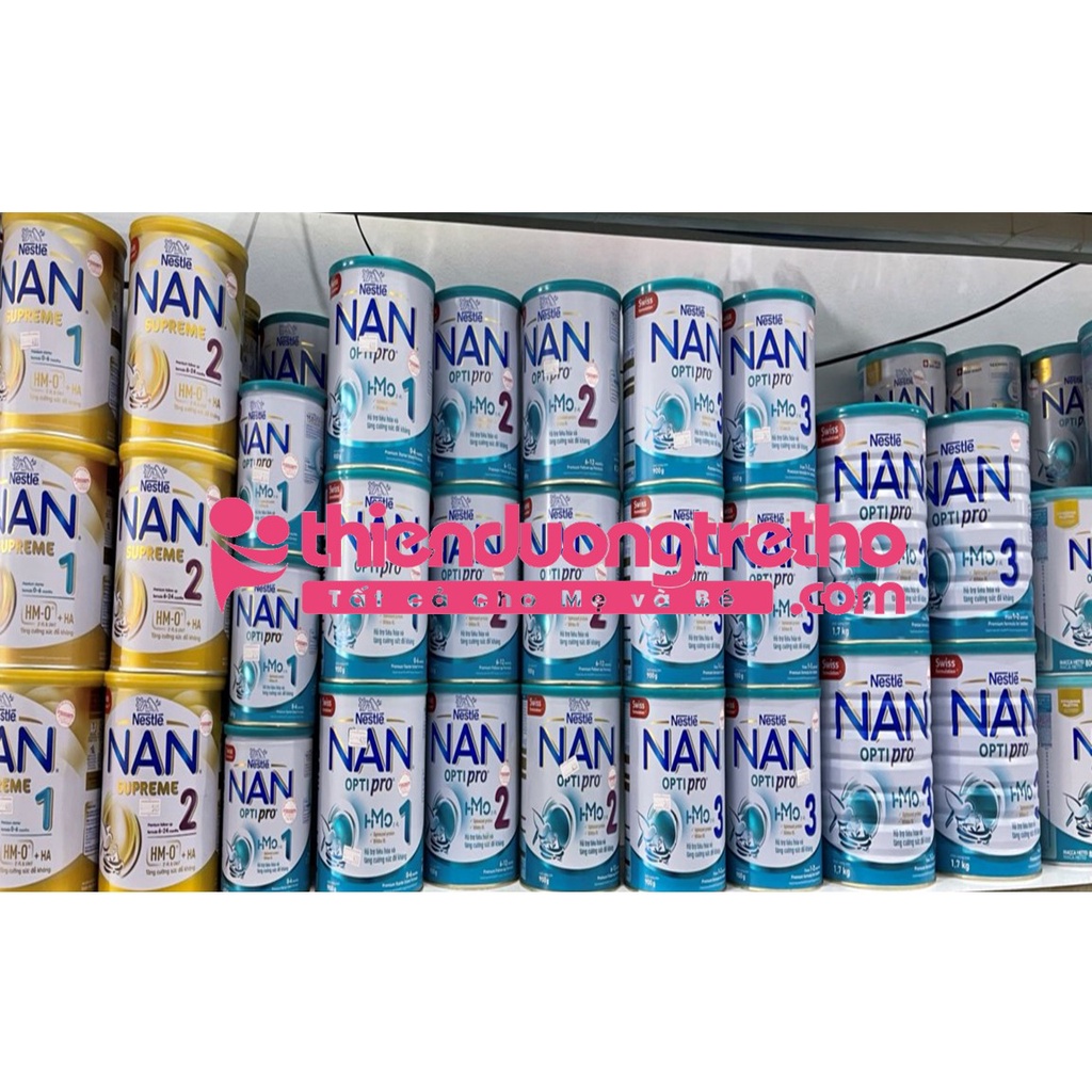 Sữa Nan Thuỵ Sĩ Optipro Plus 400g số 1, 2