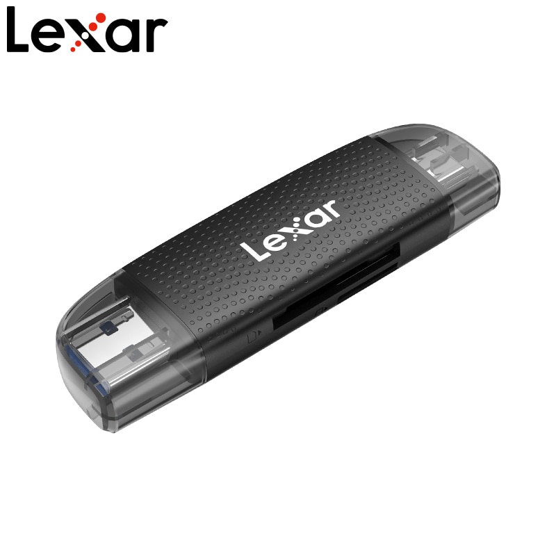 2023new Lexar 2-In-1 Card Reader Dual-Use Card Reader For Mobile Phones And Computers USB 3.2 Type-C Dual Inter TF/SD Memory Card