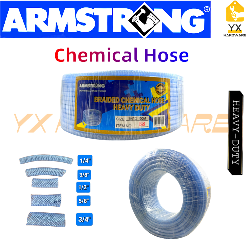 ARMSTRONG BRAIDED CHEMICAL HOSE WATER HOSE BRAIDED HOSE CHEMICAL HOSE