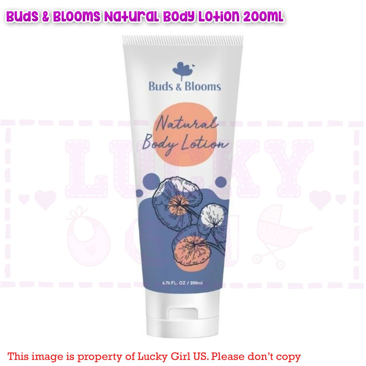 Buds & Blooms Maternity and Breastfeeding Safe Natural Body Lotion 200mL Lazada PH