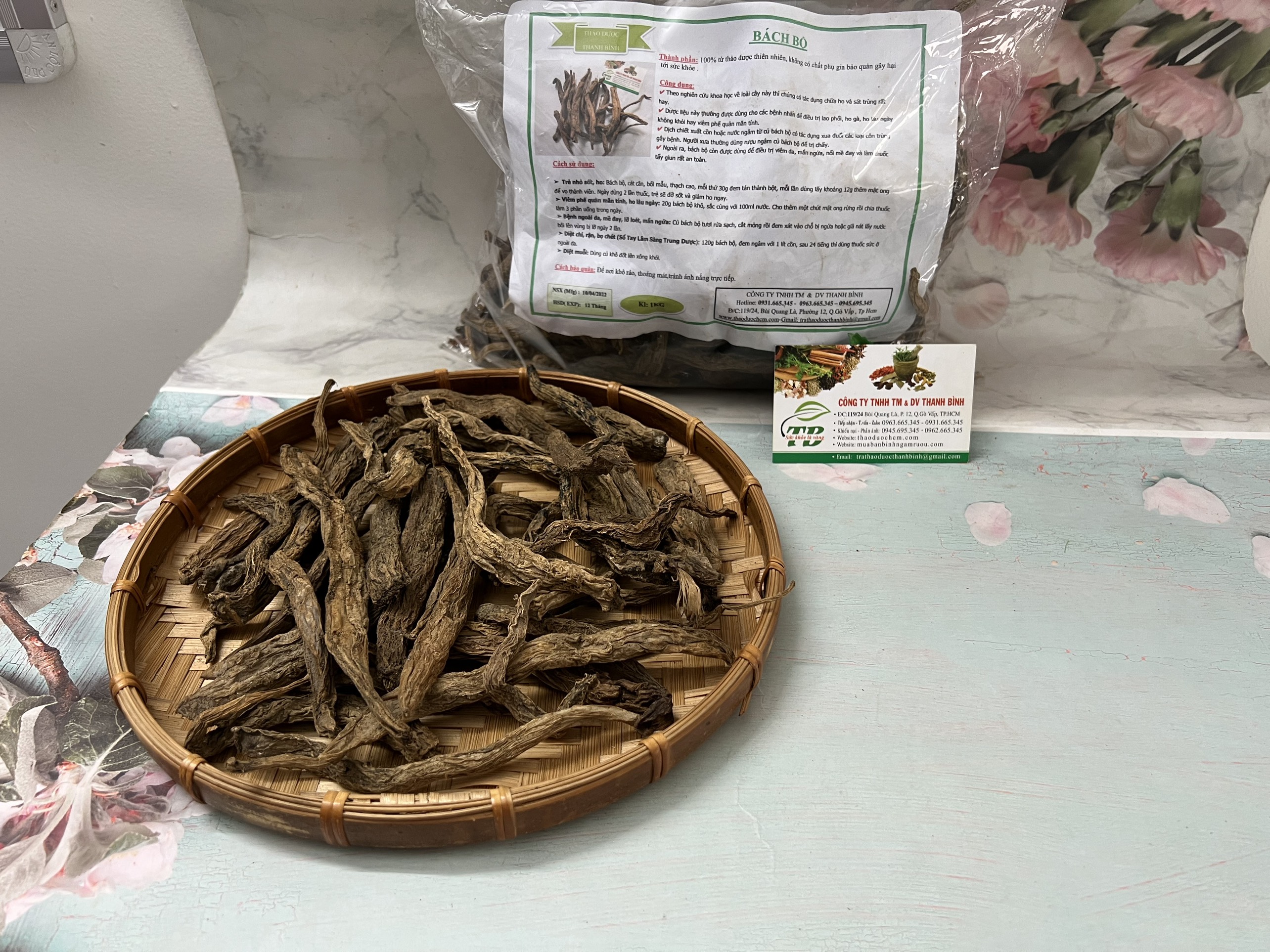 Củ Bách Bộ 100g - Hàng Công Ty 100% Tự Nhiên