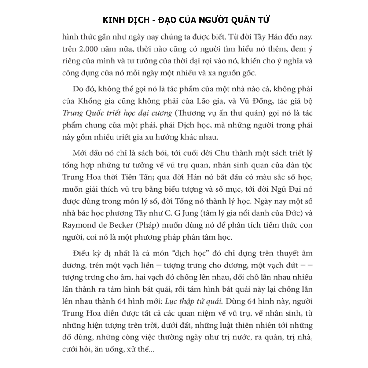 Sách Kinh Dịch Đạo Của Người Quân Tử