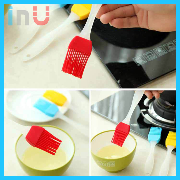 HCM - Chổi quét dầu nướng bánh silicon 17cm