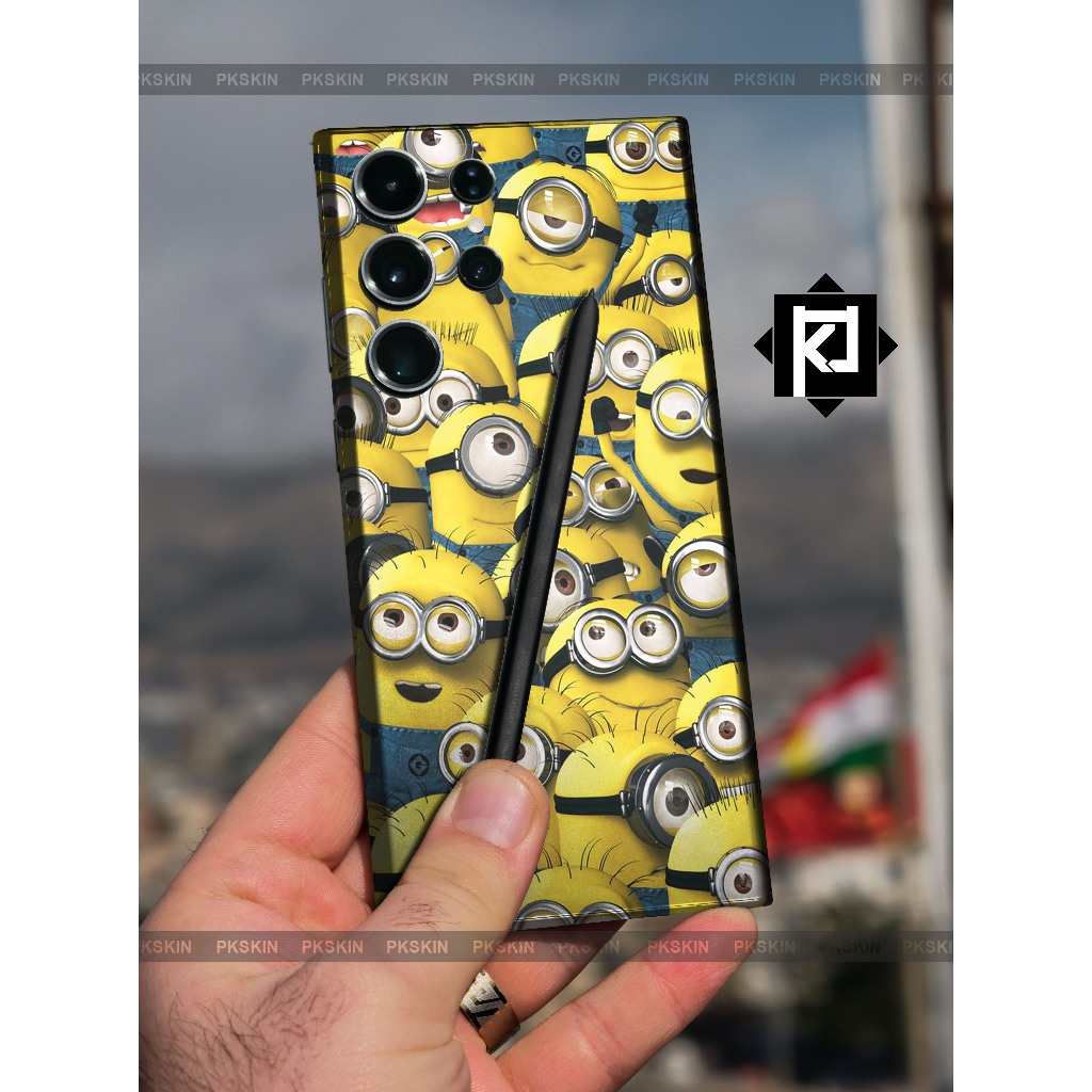Miếng dán skin full lưng viền samsung Note 10 , note 10 plus , Note 20 , Note 20 ultra ...in hình cute
