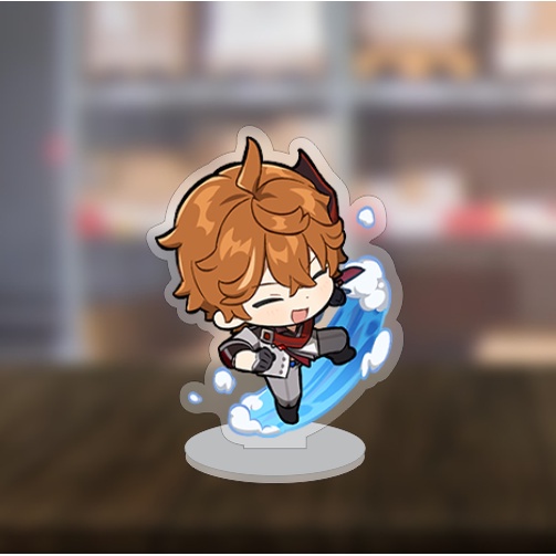Mô hình standee Genshin Impact Chibi cute dễ thương 3cm
