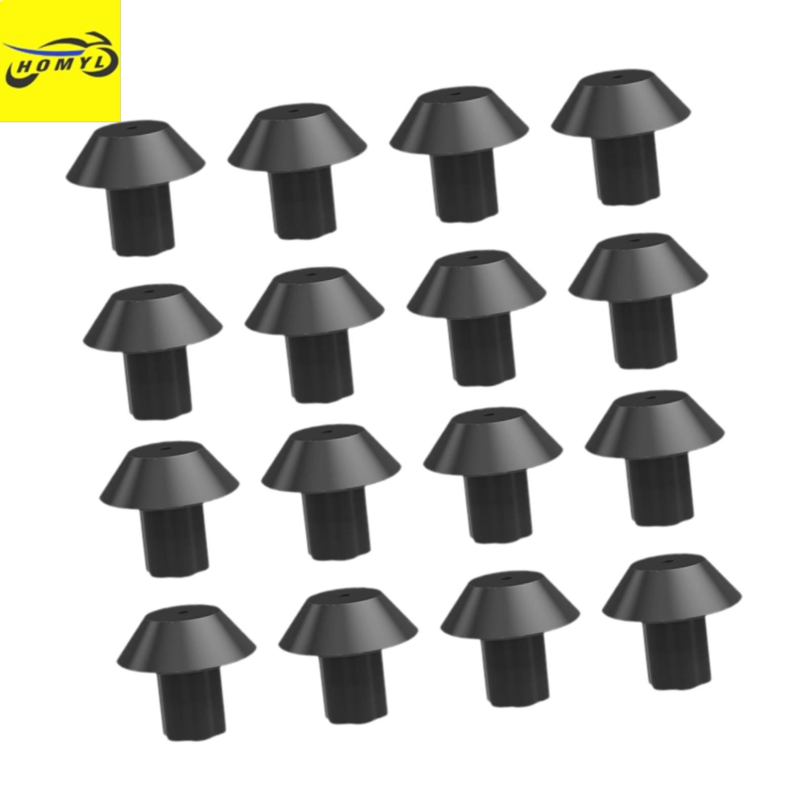 Homyl lưới lò 16 mảnh, WB2K101 chân cao su dễ lắp đặt bộ lót cao su thay thế cho lò.