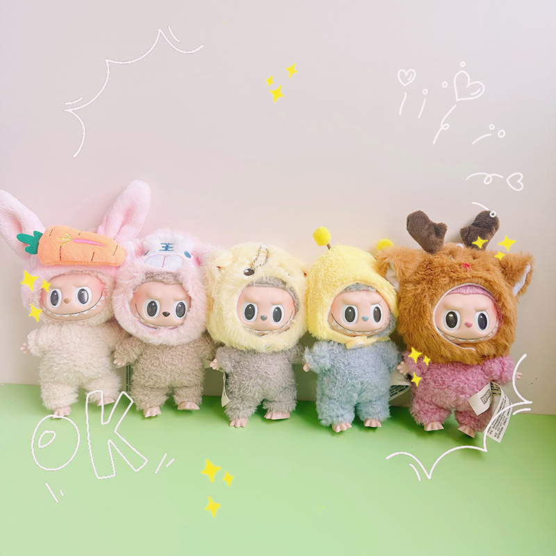 1PC%20Plush%20Doll'S%20Clothes%20For%20Labubu%20Dolls%20Sweater%20Closure%20Pants%20Clothing%20DIY%20QUANYIN%20-%20Image%208