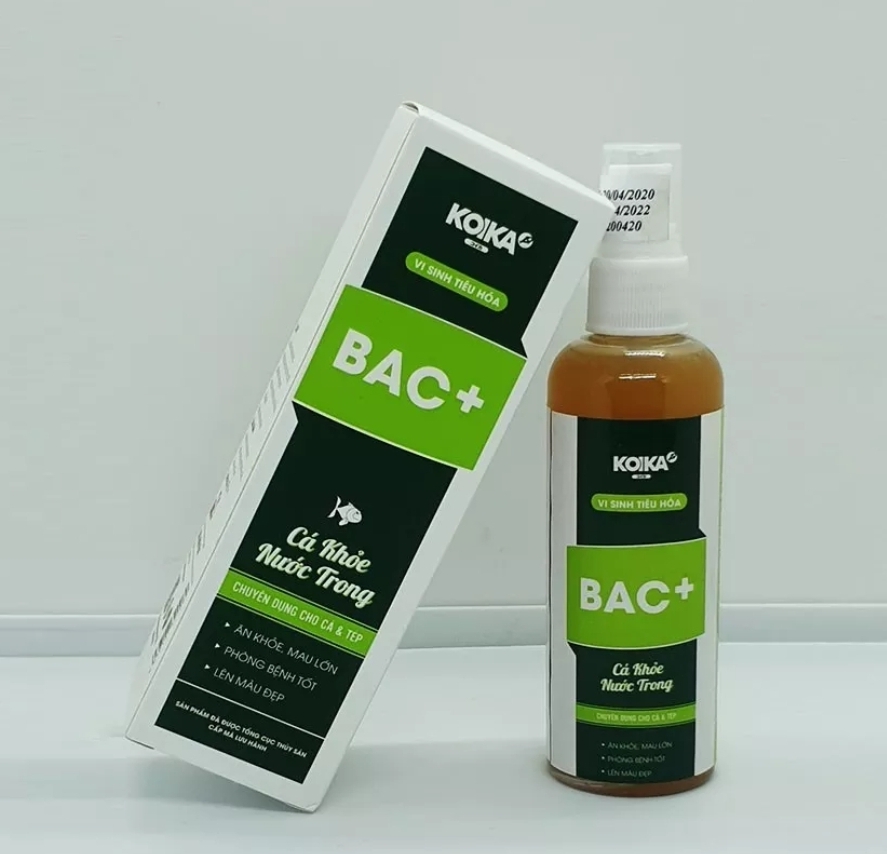KOIKA BAC+ .Men Vi Sinh Tiêu Hóa Cho Cá Cảnh Thủy Sinh