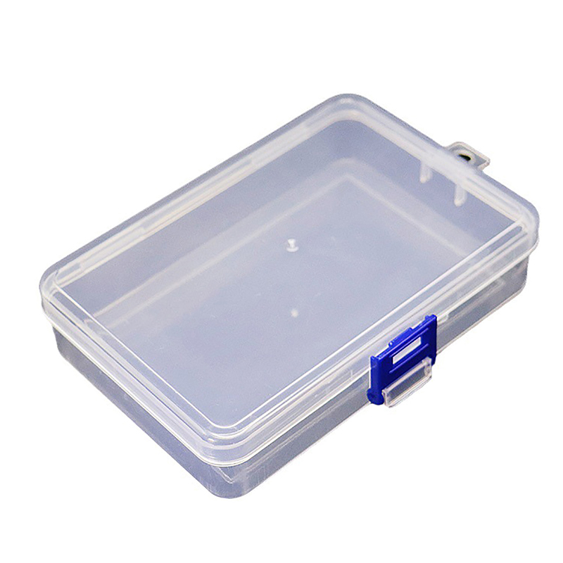 [TM Store]💖[HOT SALE]🎈🎈 Transparent Plastic Storage Box Sauce Bottle Fruit Fork Storage Box Empty Storage Box Jewelry Rectangle Case