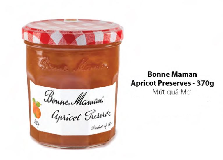 Mứt quả các vị Bonne Maman 370g (10 vị)