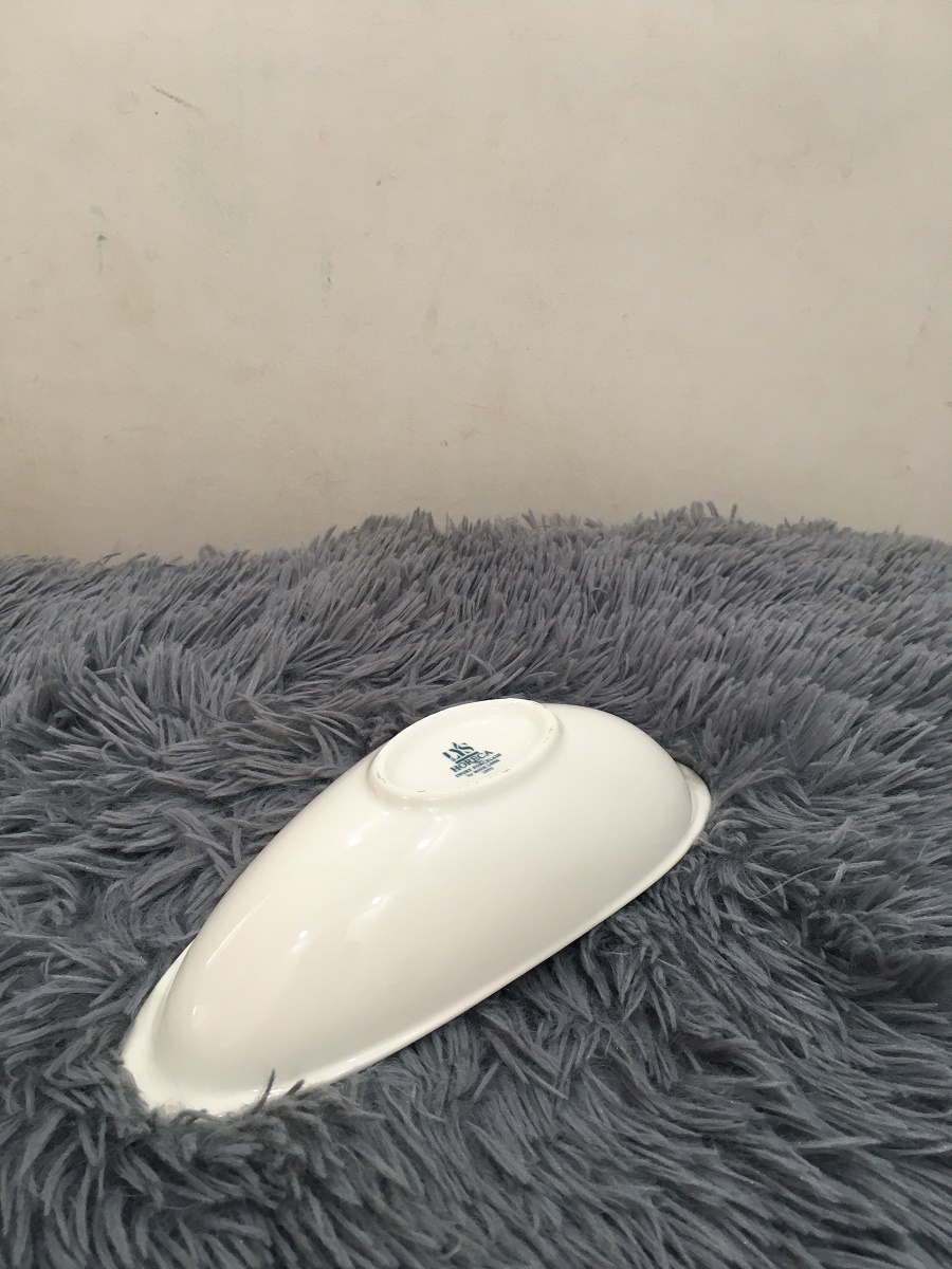 TÔ OVAL VÀNH ĐẦU 22 CM - GỐM SỨ MINH LONG I