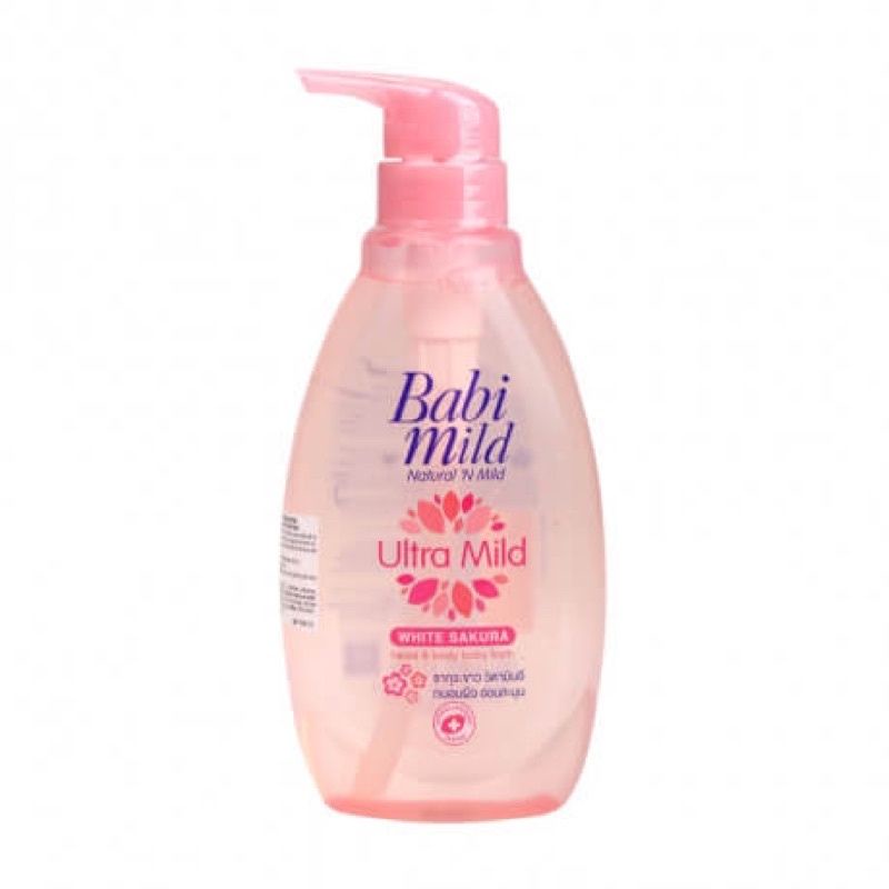 Tắm gội Babi Mild cho bé 380ml( bao bì mới )