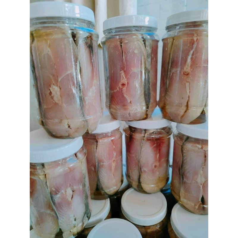 MẮM CÁ THU NGÂM DẦU hủ 500g