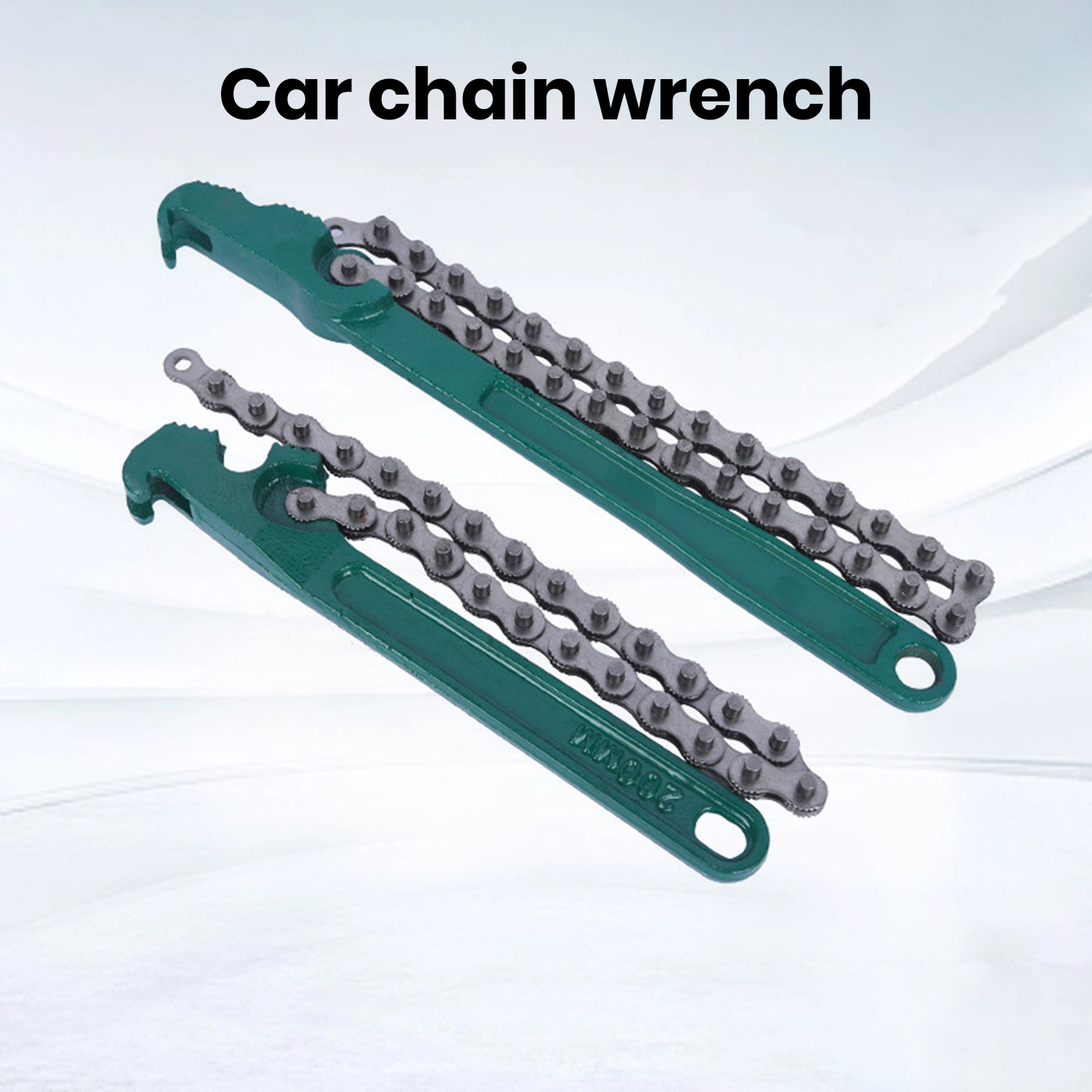 Eguan Wrench Spanner High Strength Chain Spanner Wrench Plier with Ergonomic Handle Adjustable Car Repair Tool