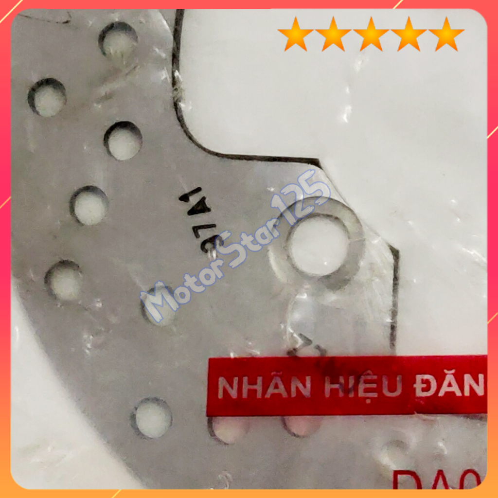 Đĩa phanh sau xe máy Star Sr 125 Chính Hãng SYM