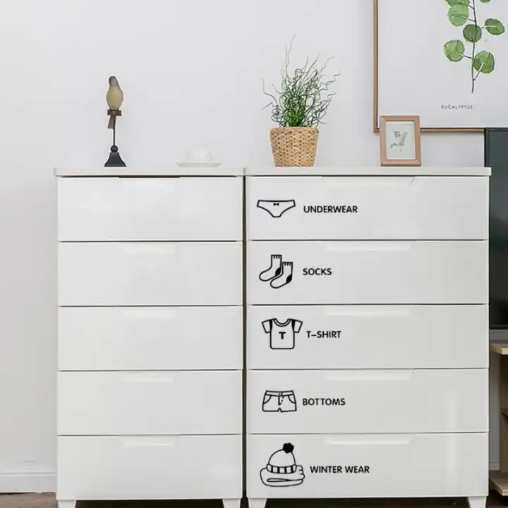Baby Boy Clothes Stickers Home Decor Wardrobe Sticker Decal Bedroom  Art Sticker　XINYAN