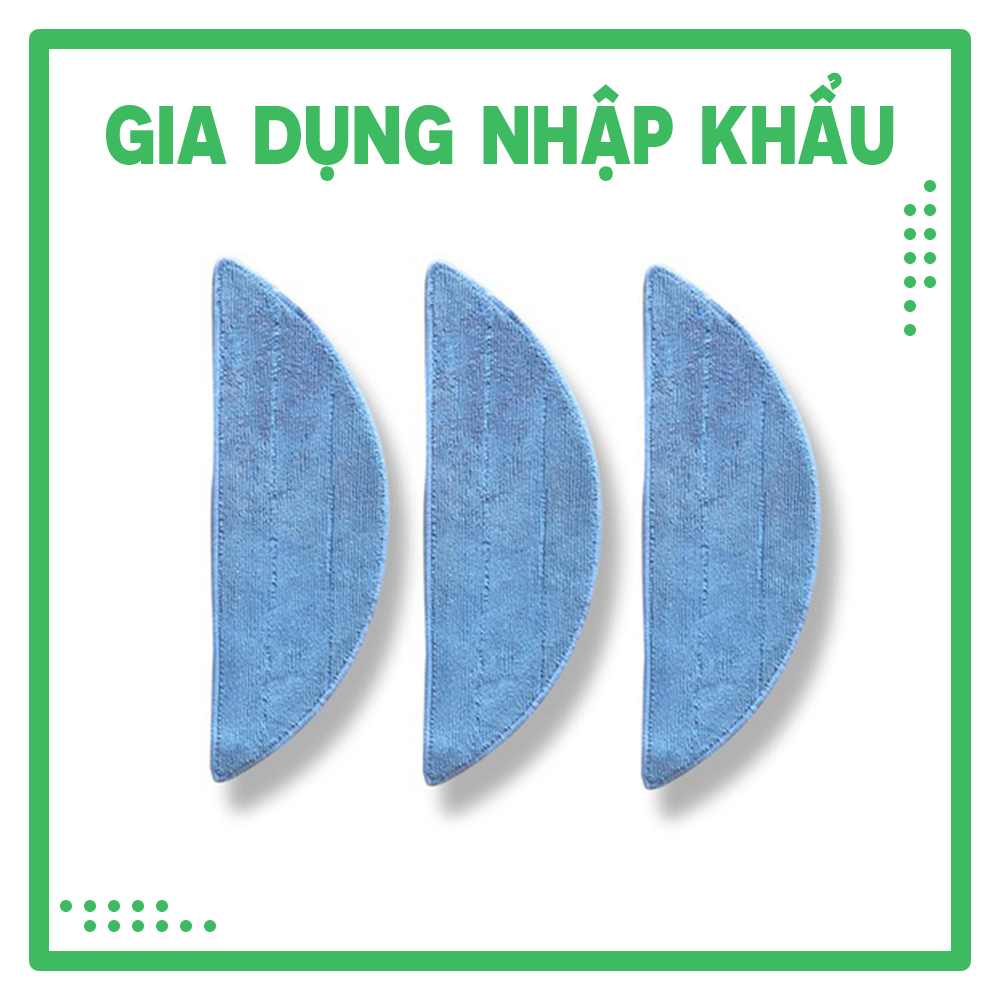 [FreeshipMAX] Khăn lau nhà, miếng lau nhà - Phụ kiện thay thế dành cho Robot hút bụi lau nhà RAPIDO