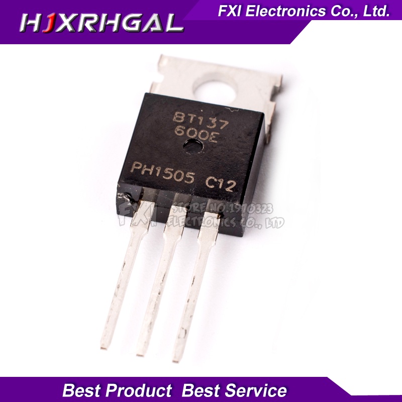 10pcs bt136-600e bt137-600e bt138-600e bt139-600e bt139-800e transistor to-220 to220 bt136-600 bt137-600 integrated circuit