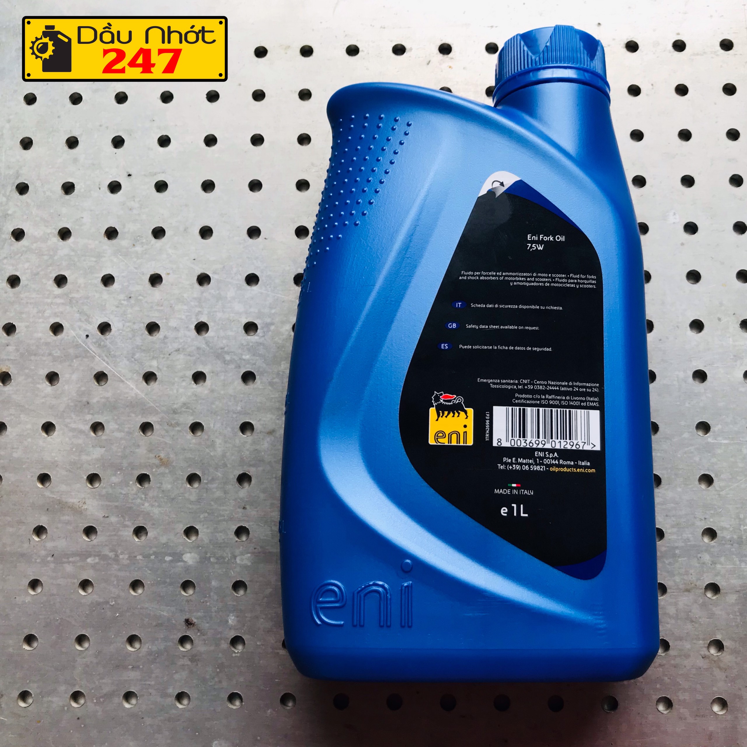 Dầu phuộc Eni (Agip) Fork 7,5W 1L